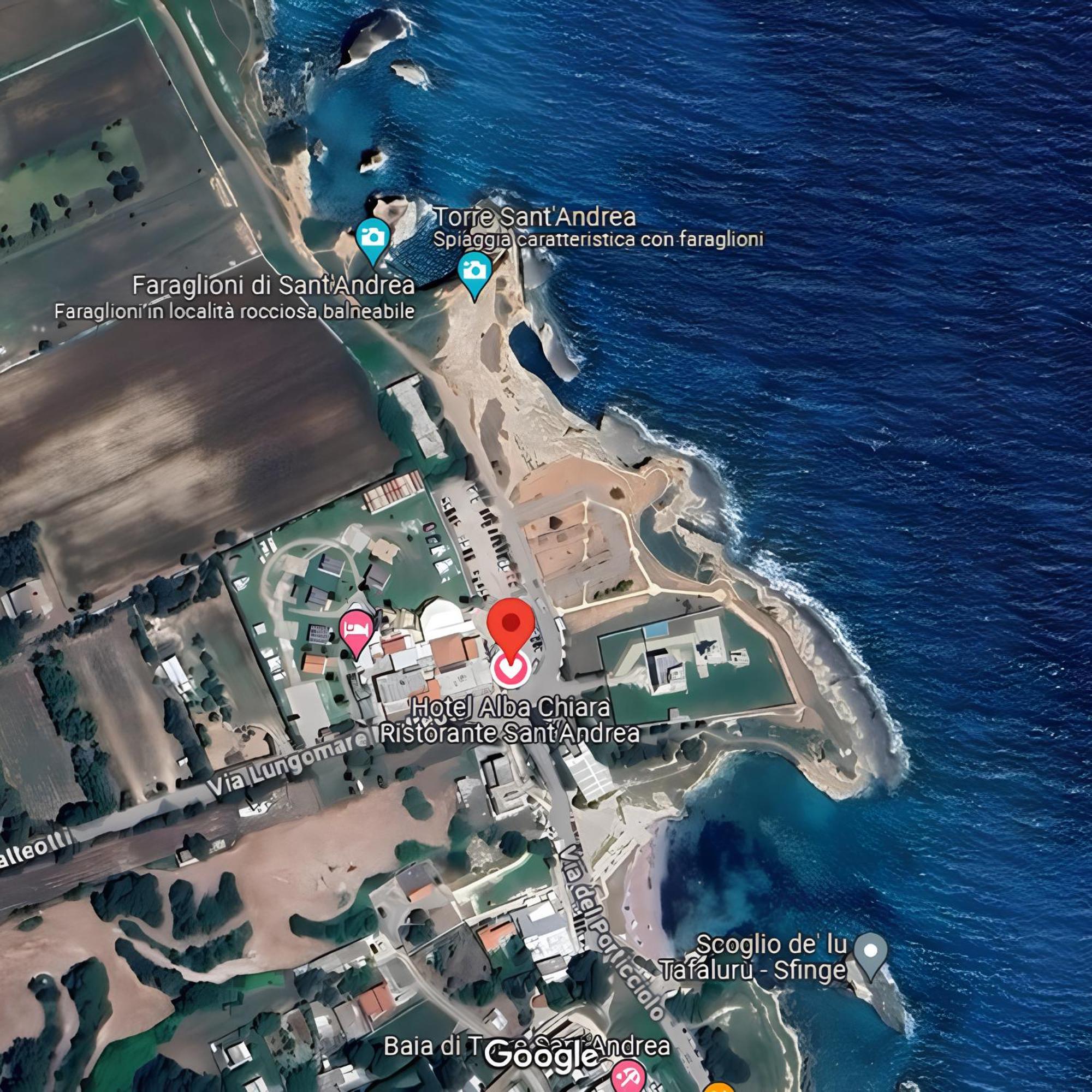 Hotel Alba Chiara Sant'Andrea Salento Luaran gambar
